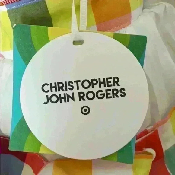 Christopher John Rogers x Target Plaid Wide Strap Tie Waist Dress Size 0 NWT - Picture 3 of 6